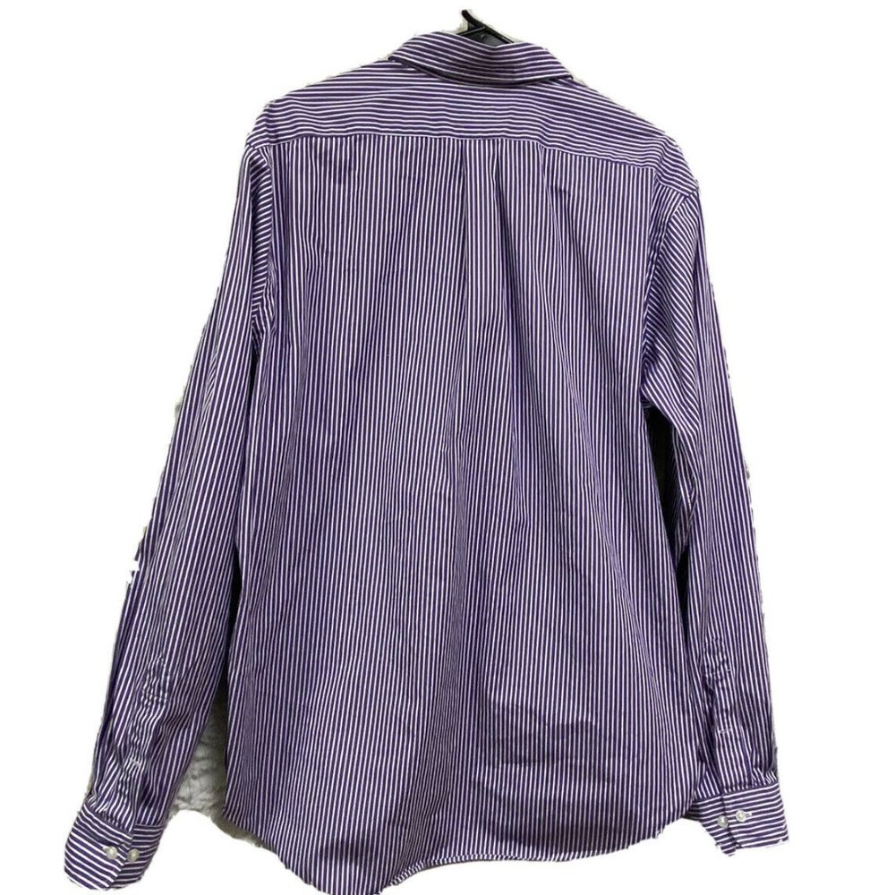 Ralph Lauren Classic Fit Button Down Purple stripe - Picture 4 of 9